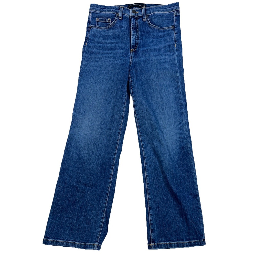 Veronica Beard Jackie High Rise 10" Straight Jeans Women's 30